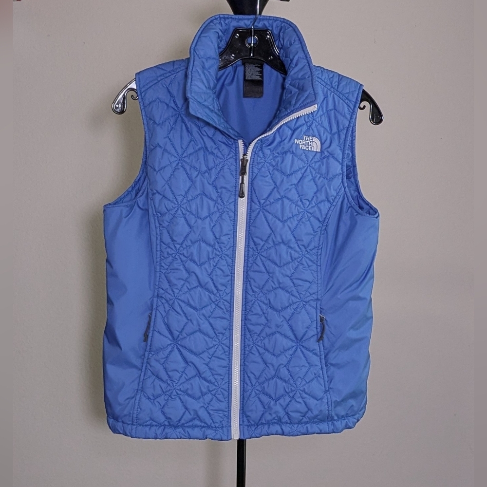 The North Face Women's Light Blue Quilted Vest
